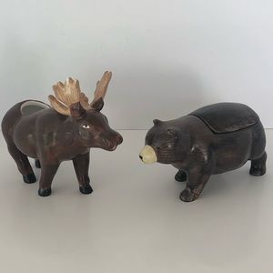 Moose & Bear Creamer & Sugar